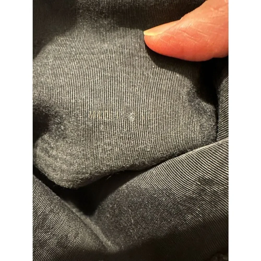 CHANEL Black Drawstring Bag